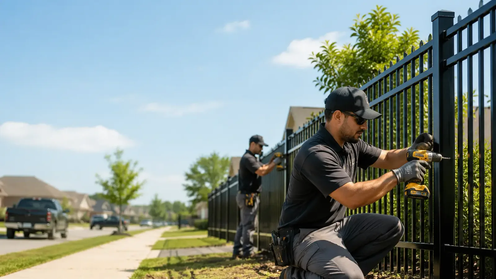 Metal Fence Installation in Murdock, IL